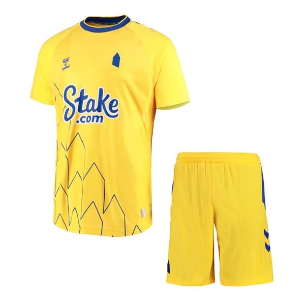 Camiseta Everton Replica Tercera Ropa Niño 2022/23